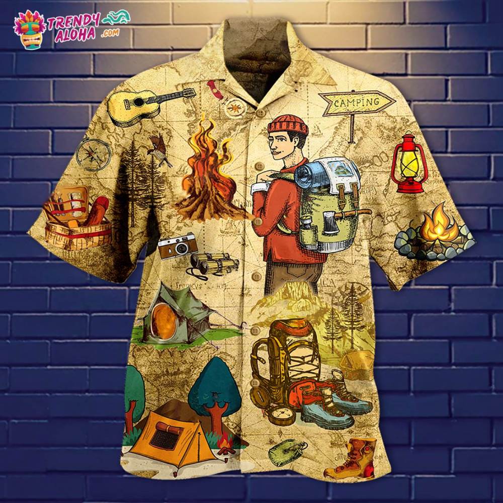 Camping Love Life Hawaiian Shirt – Trendy Aloha