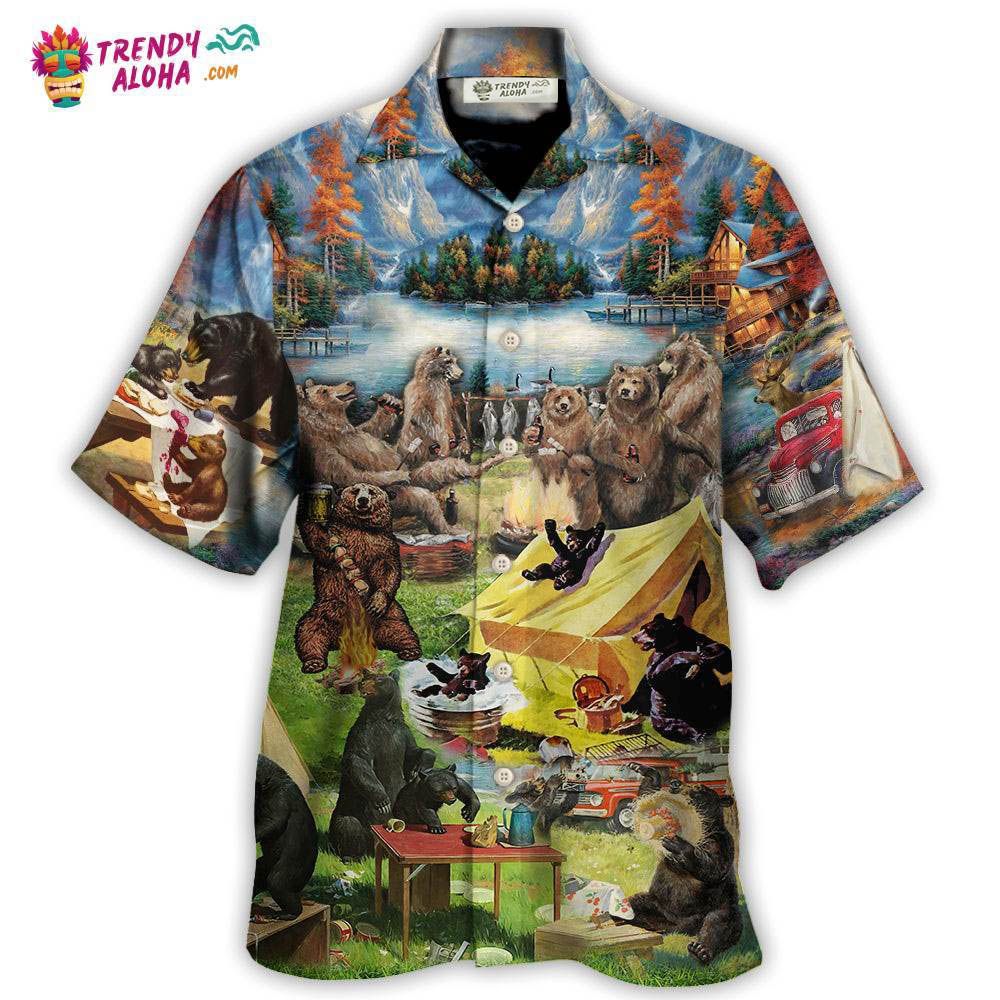 Camping Worst Case Scenario Bears Eat Hawaiian Shirt – Trendy Aloha Camping Worst Case Scenario Bears Eat Hawaiian Shirt – Trendy Aloha