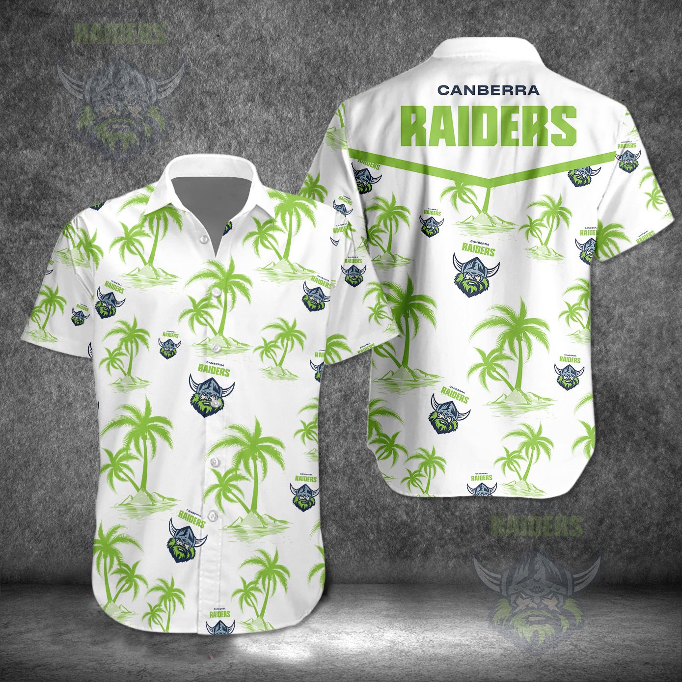 Canberra Raiders NRL Hawaiian Shirt Team Spirit Wear Collection