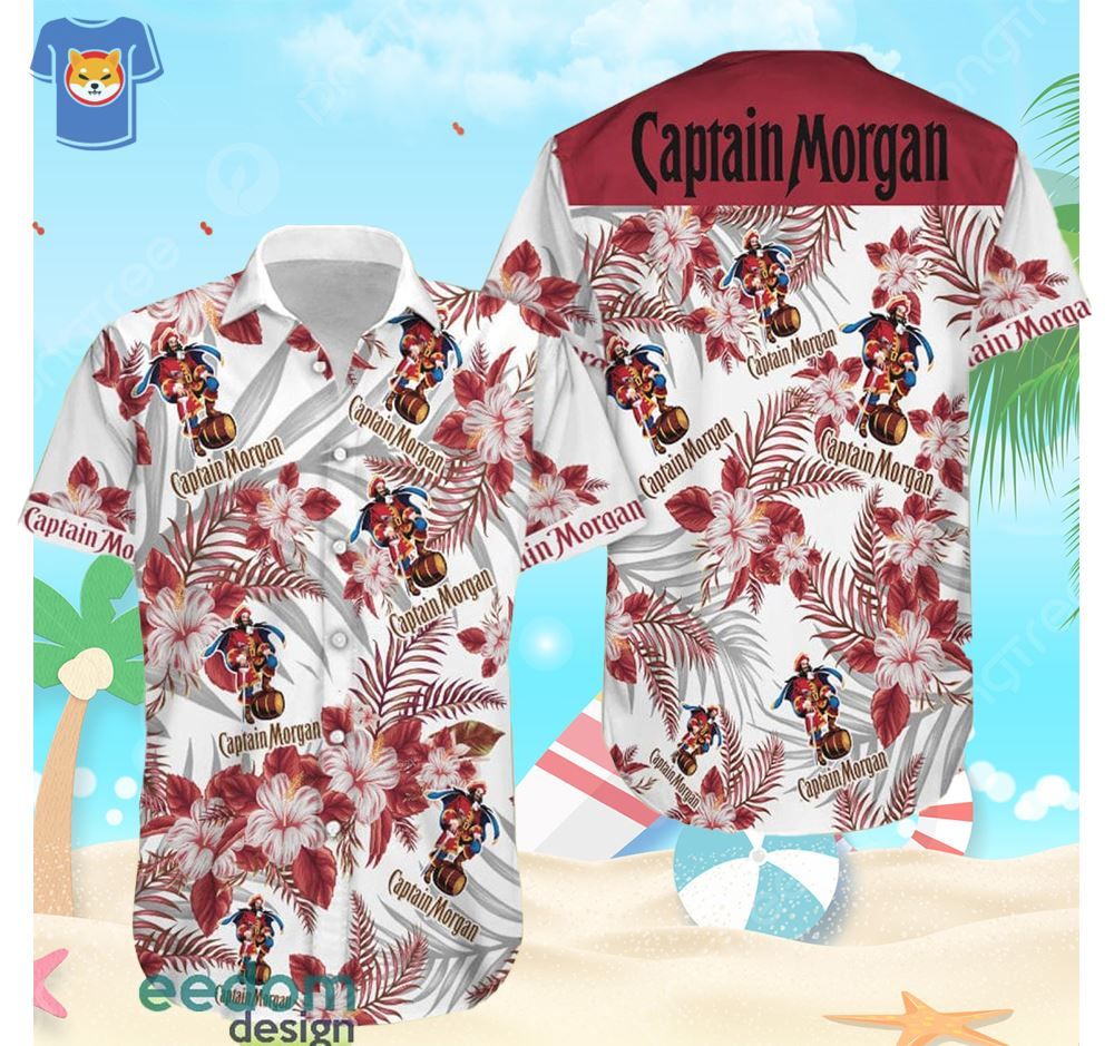 Captain Morgan Aloha Beach Gift Hawaiian Shirt For Men And Women