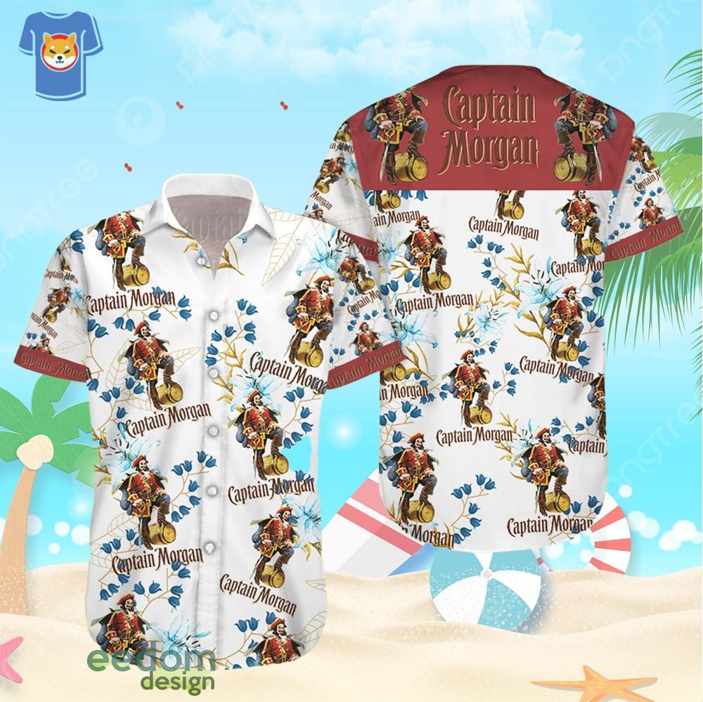 Captain Morgan Beach Shirt Men And Women Gift Hawaiian Shirt
