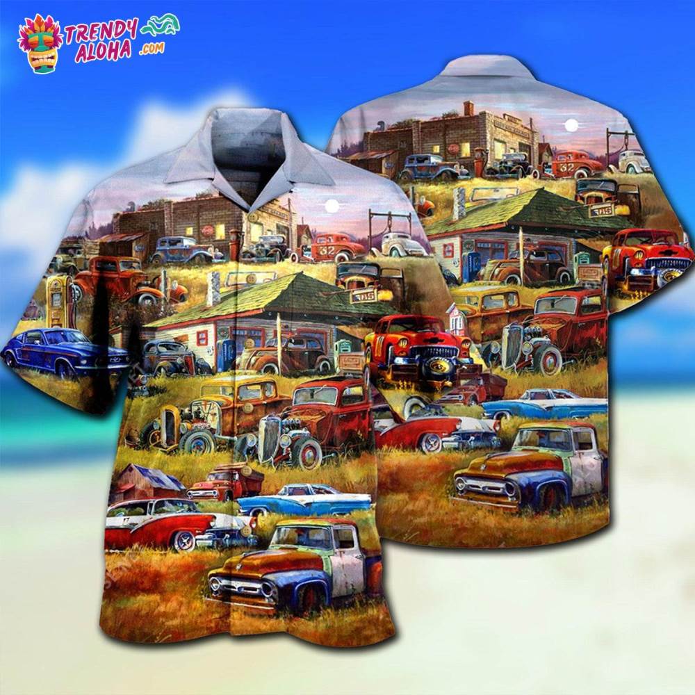 Car Being With The Classic Is A Bless Car Hawaiian Shirt – Trendy Aloha