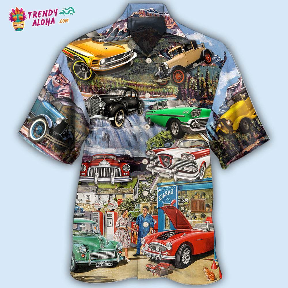 Car Classic Car Life Style Hawaiian Shirt – Trendy Aloha