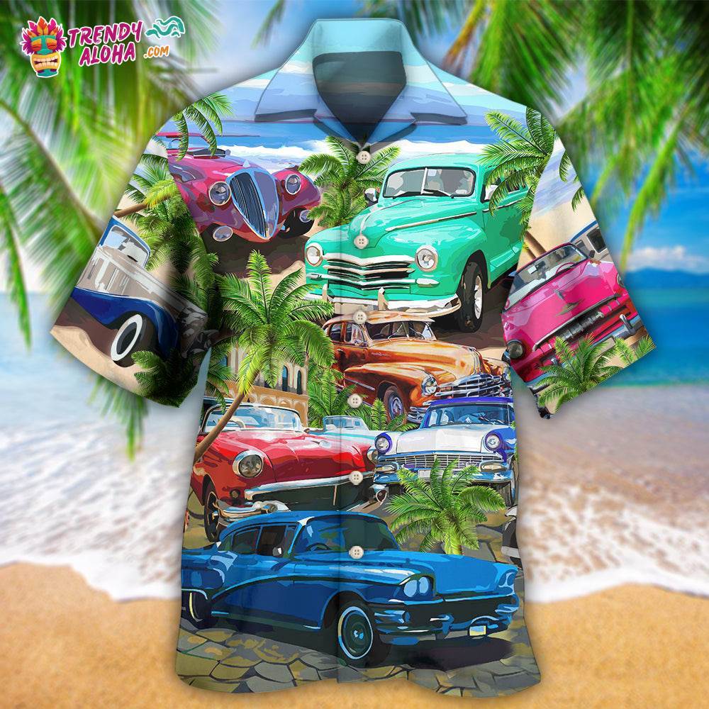 Car Classic Make Me Happy Love Beach Hawaiian Shirt – Trendy Aloha