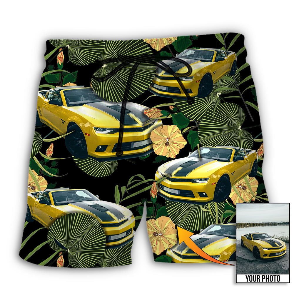 Car Cool Various Style Custom Photo Trendy Aloha Hawaiian Beach Shorts Car Cool Various Style Custom Photo Trendy Aloha Hawaiian Beach Shorts