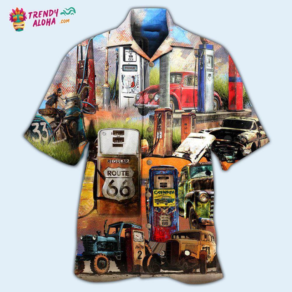 Car Filling Full Driving Far Hawaiian Shirt – Trendy Aloha