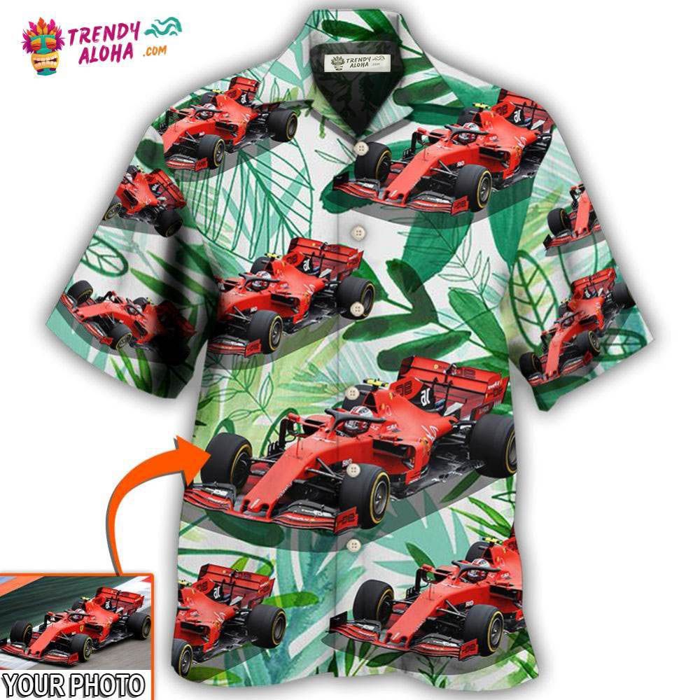 Car Formula One Tropical Custom Photo Hawaiian Shirt – Trendy Aloha Car Formula One Tropical Custom Photo Hawaiian Shirt – Trendy Aloha