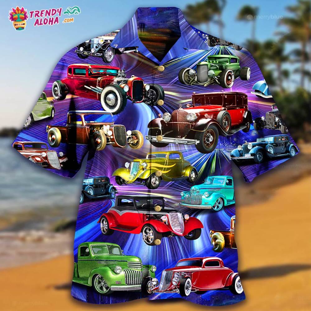 Car Green Red To Dream Stunning Style Hawaiian Shirt – Trendy Aloha
