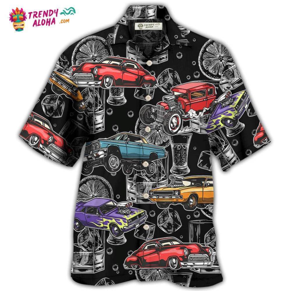 Car I Like Muscle Cars And Whiskey Hawaiian Shirt – Trendy Aloha Car I Like Muscle Cars And Whiskey Hawaiian Shirt – Trendy Aloha