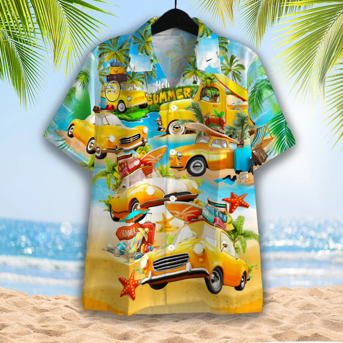 Car Love A Summer Trip Trendy Hawaiian Shirt Car Love A Summer Trip Trendy Hawaiian Shirt