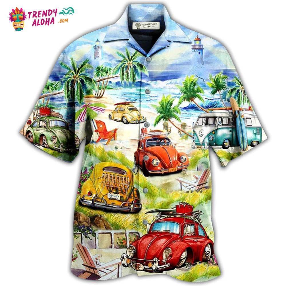 Car Love Beach Cool Style Hawaiian Shirt – Trendy Aloha Car Love Beach Cool Style Hawaiian Shirt – Trendy Aloha