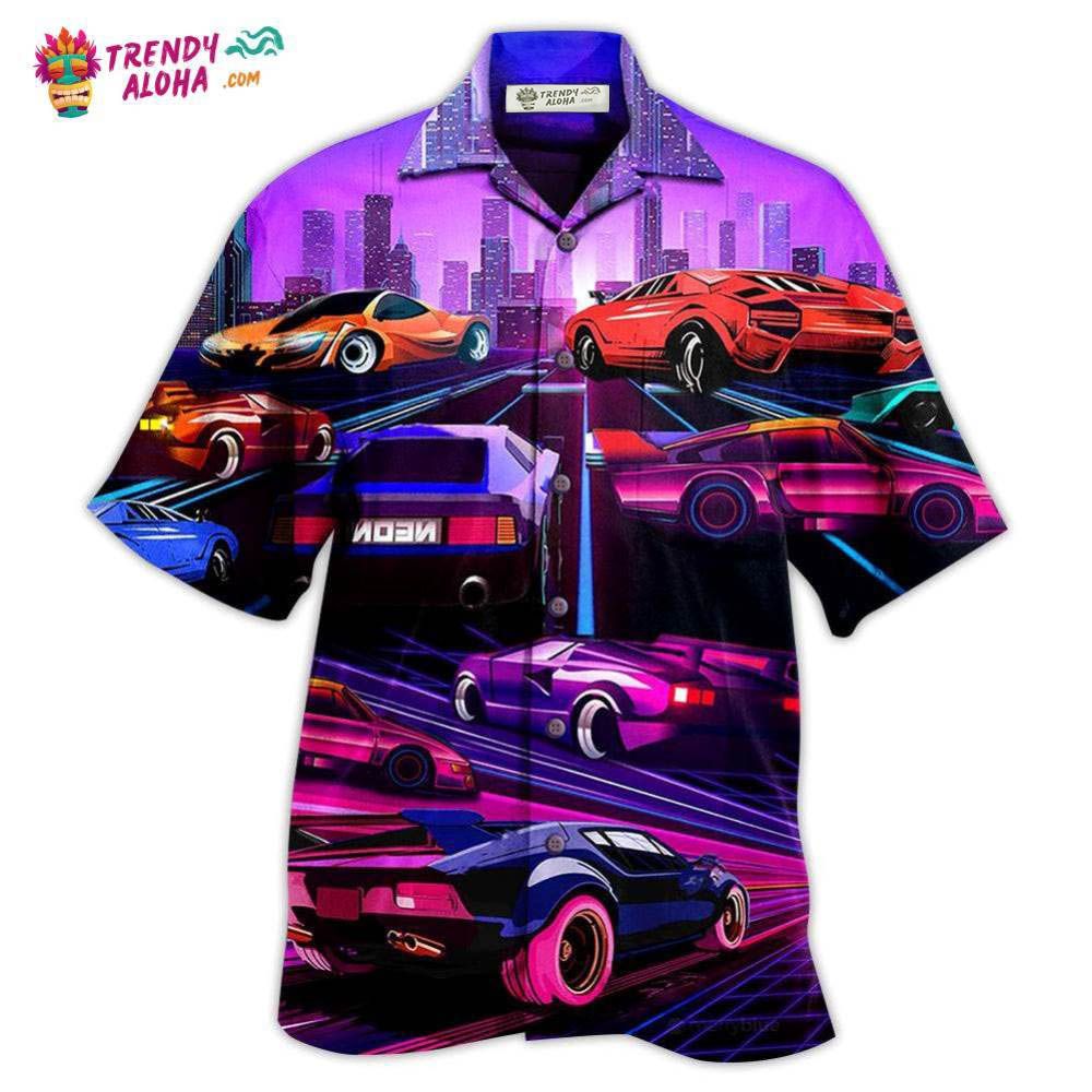 Car Modern Purple Hawaiian Shirt – Trendy Aloha Car Modern Purple Hawaiian Shirt – Trendy Aloha