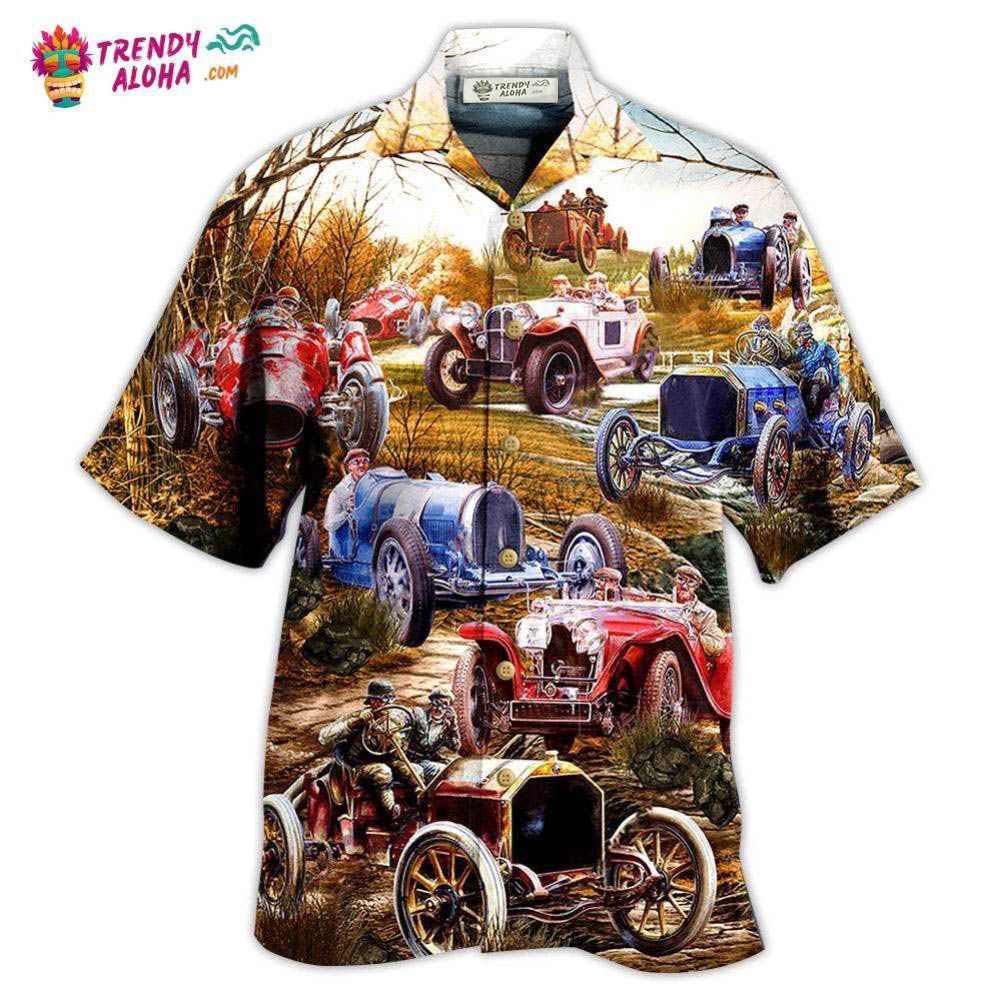 Car Old Vintage Hawaiian Shirt – Trendy Aloha Car Old Vintage Hawaiian Shirt – Trendy Aloha