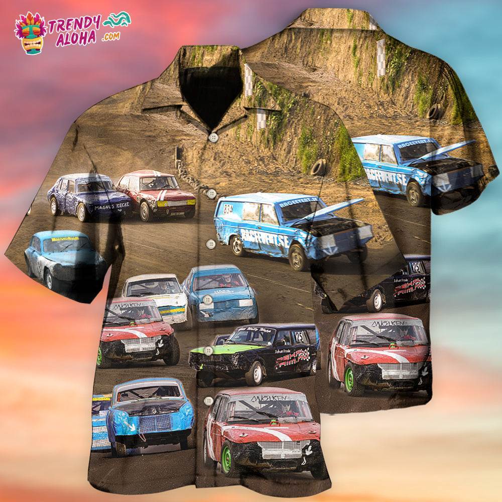 Car On The Road Hawaiian Shirt – Trendy Aloha