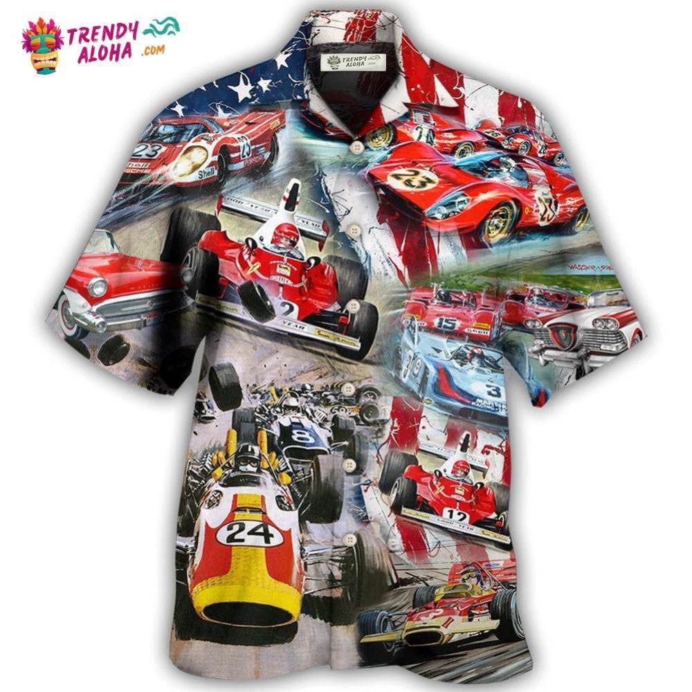 Car Racing Independence Day America Hawaiian Shirt – Trendy Aloha Car Racing Independence Day America Hawaiian Shirt – Trendy Aloha