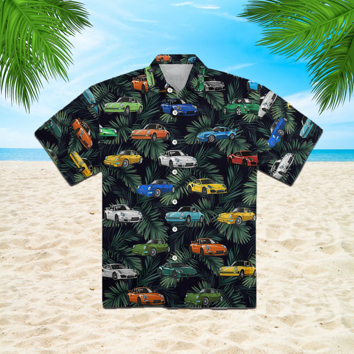 Car Trendy Hawaiian Shirt