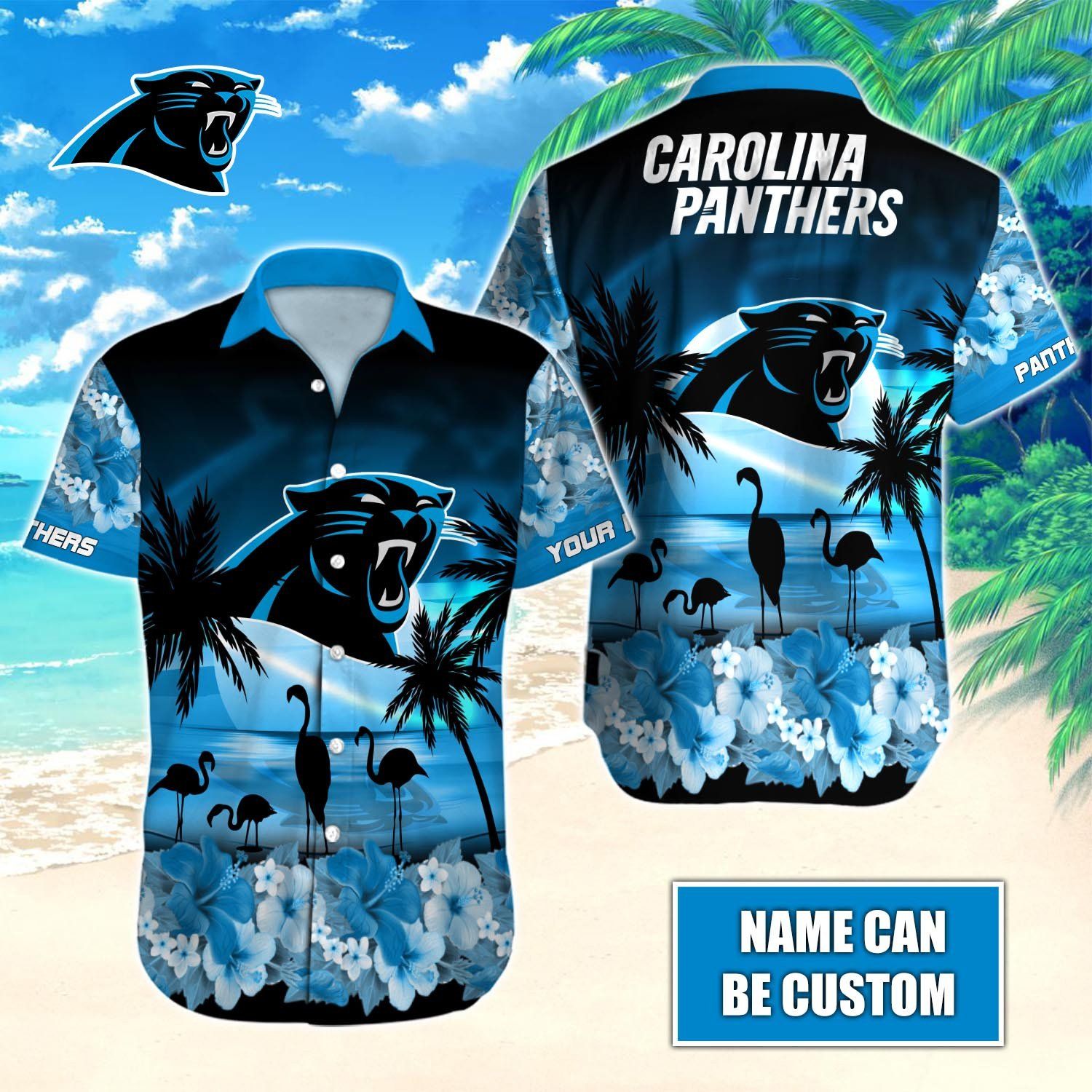 Carolina Panthers Mystique Reverberates in Hawaiian Outfit