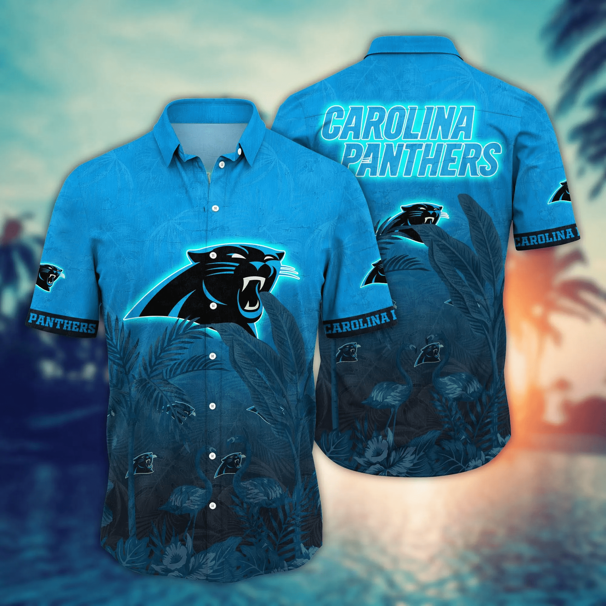 Carolina Panthers NFL Hawaiian Shirt Balmytime Aloha Shirt