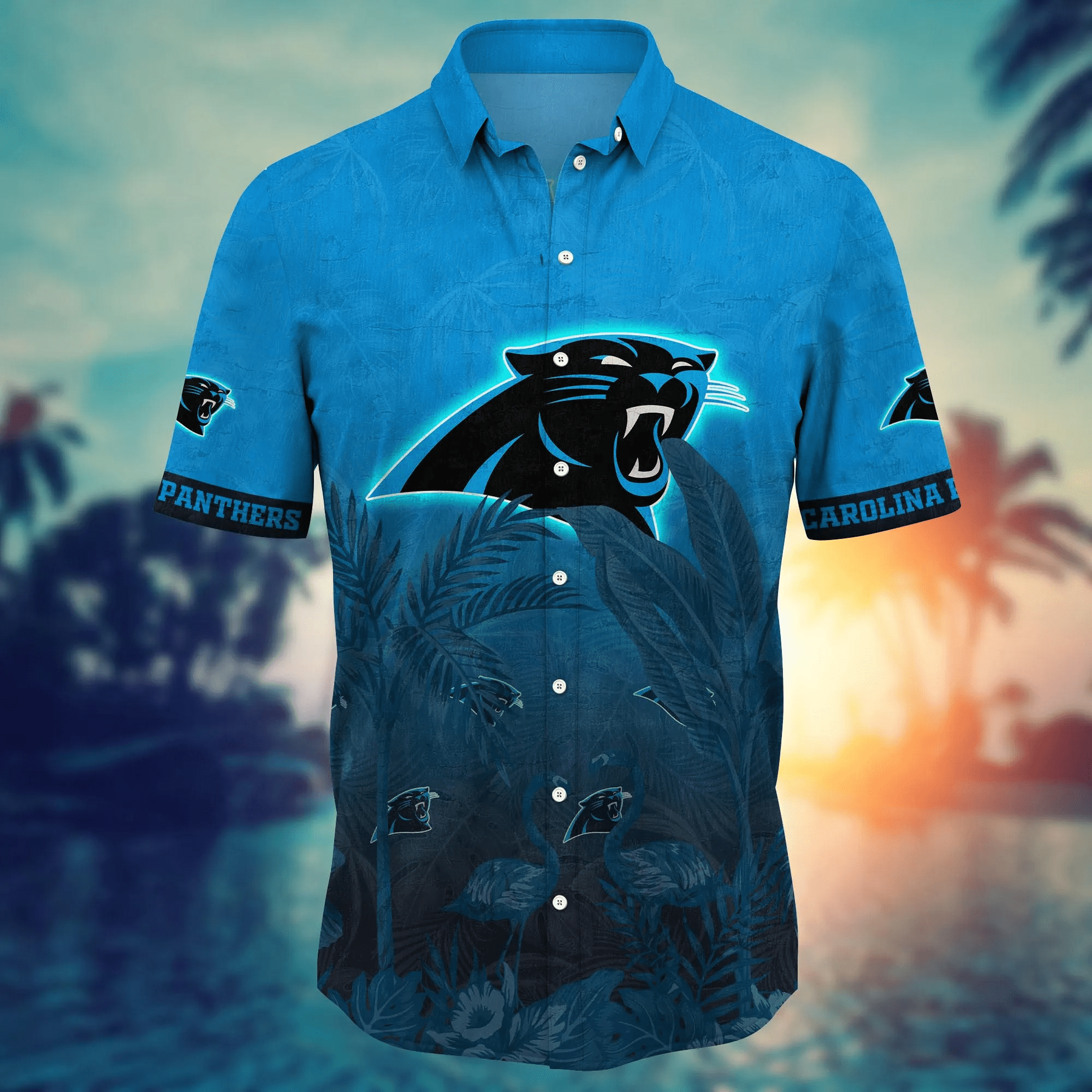 Carolina Panthers NFL Hawaiian Shirt Balmytime Aloha Shirt
