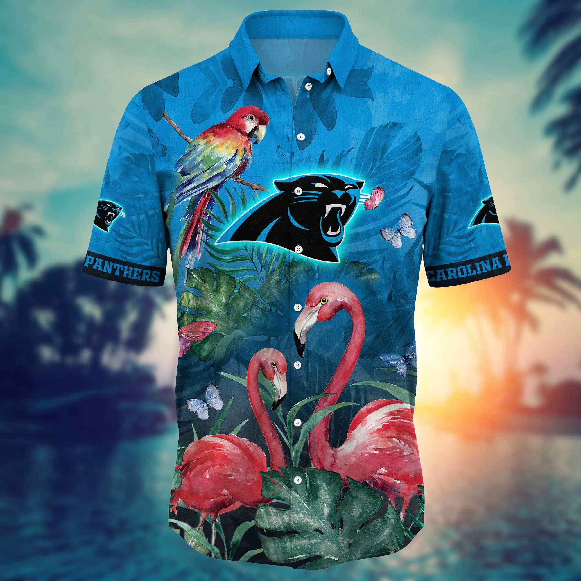 Carolina Panthers NFL Hawaiian Shirt Barbecues Aloha Shirt