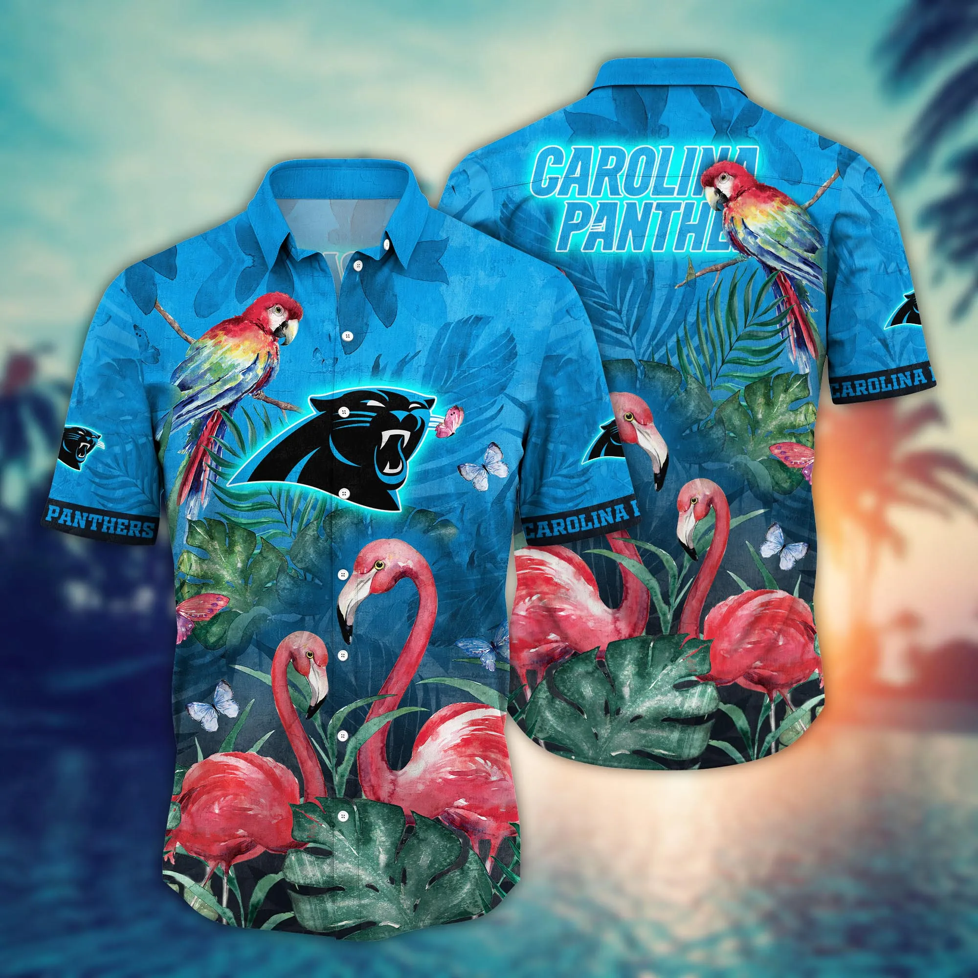 Carolina Panthers NFL Hawaiian Shirt Barbecues Aloha Shirt