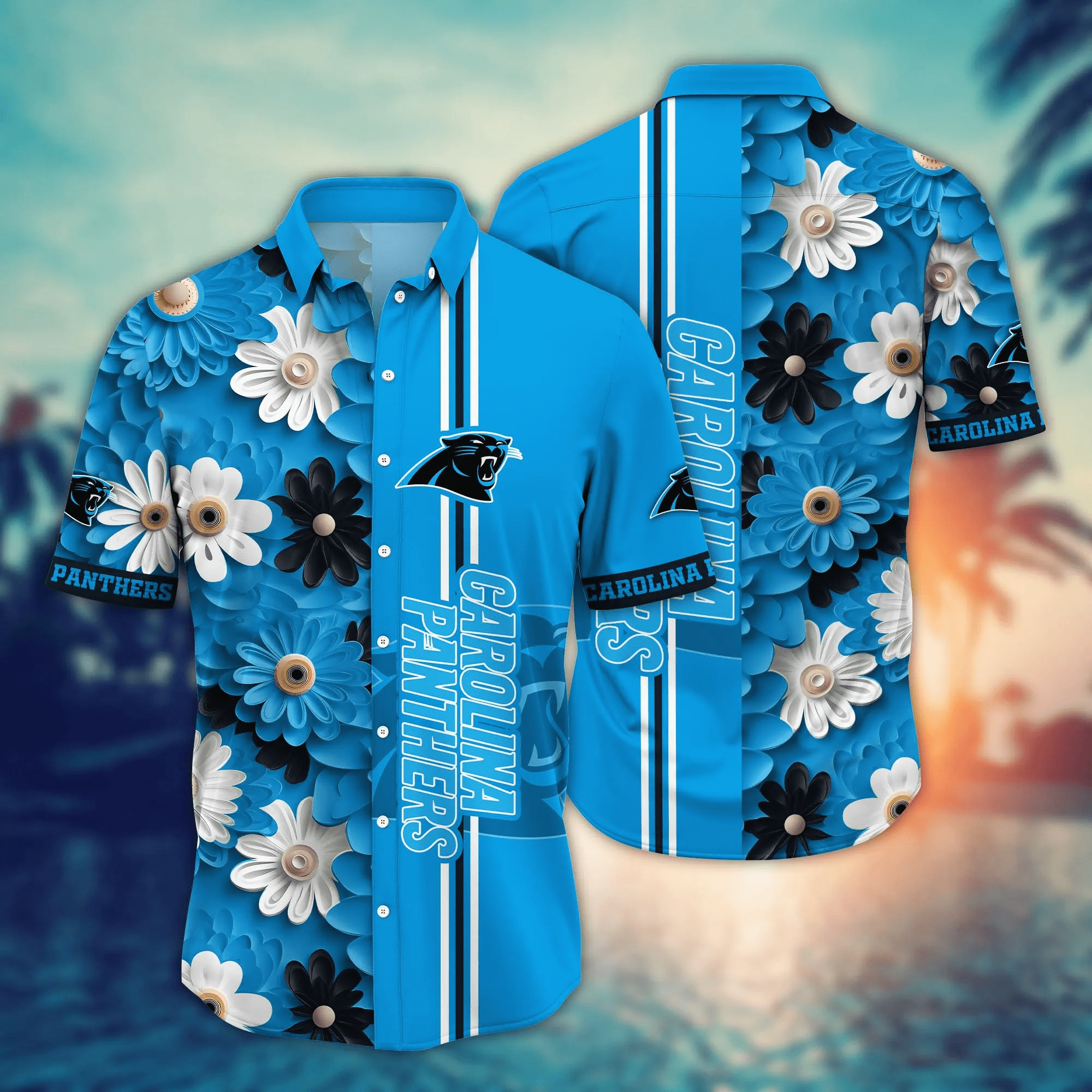 Carolina Panthers NFL Hawaiian Shirt Beach Days Aloha Shirt