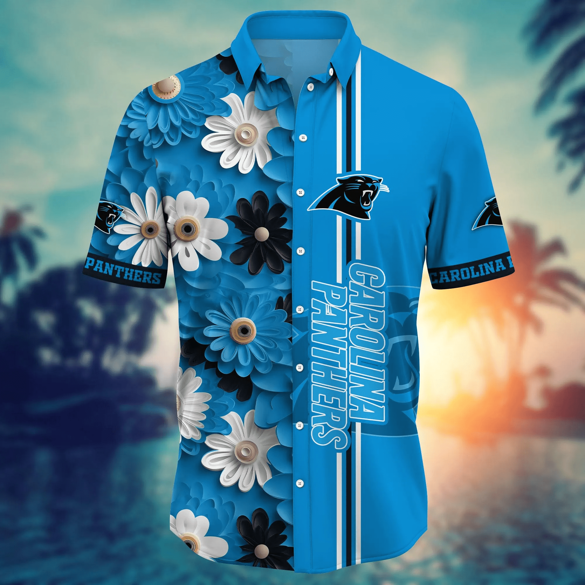 Carolina Panthers NFL Hawaiian Shirt Beach Days Aloha Shirt