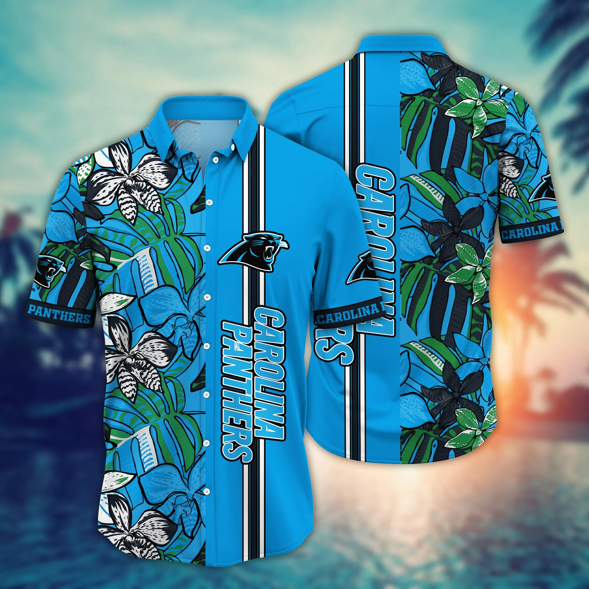 Carolina Panthers NFL Hawaiian Shirt Bikinis Aloha Shirt