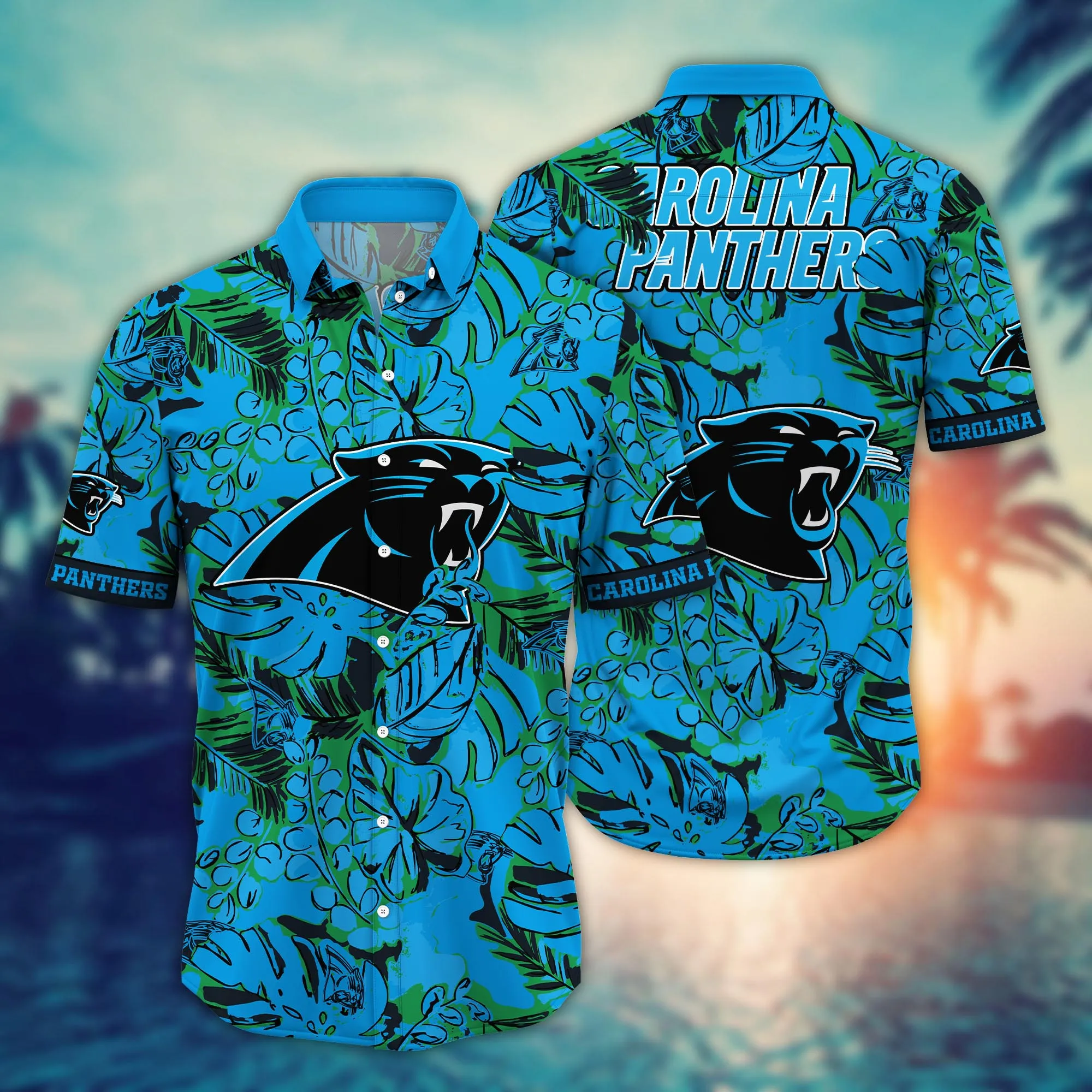 Carolina Panthers NFL Hawaiian Shirt June Aloha Shirt Carolina Panthers NFL Hawaiian Shirt June Aloha Shirt