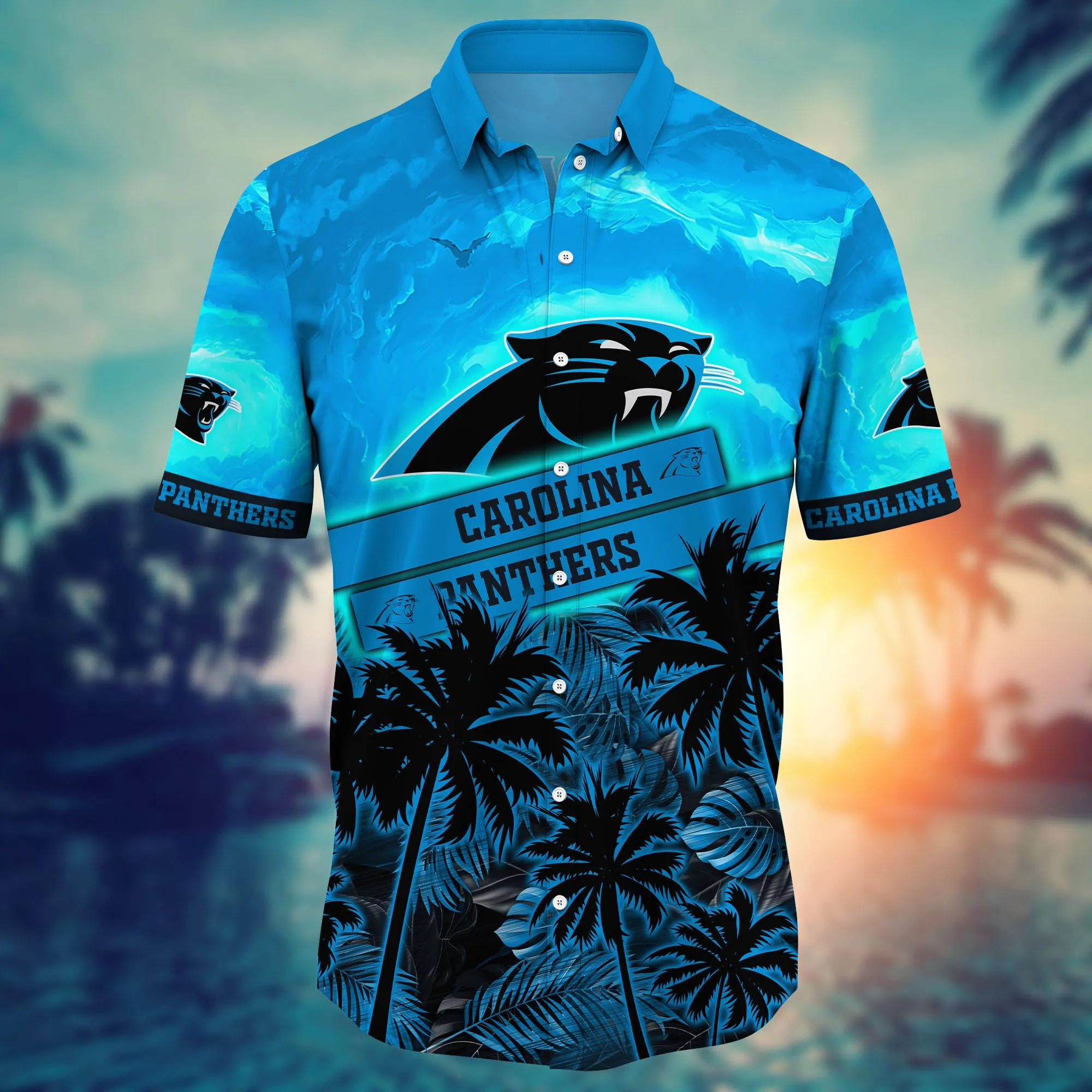 Carolina Panthers NFL Hawaiian Shirt Vacation Aloha Shirt