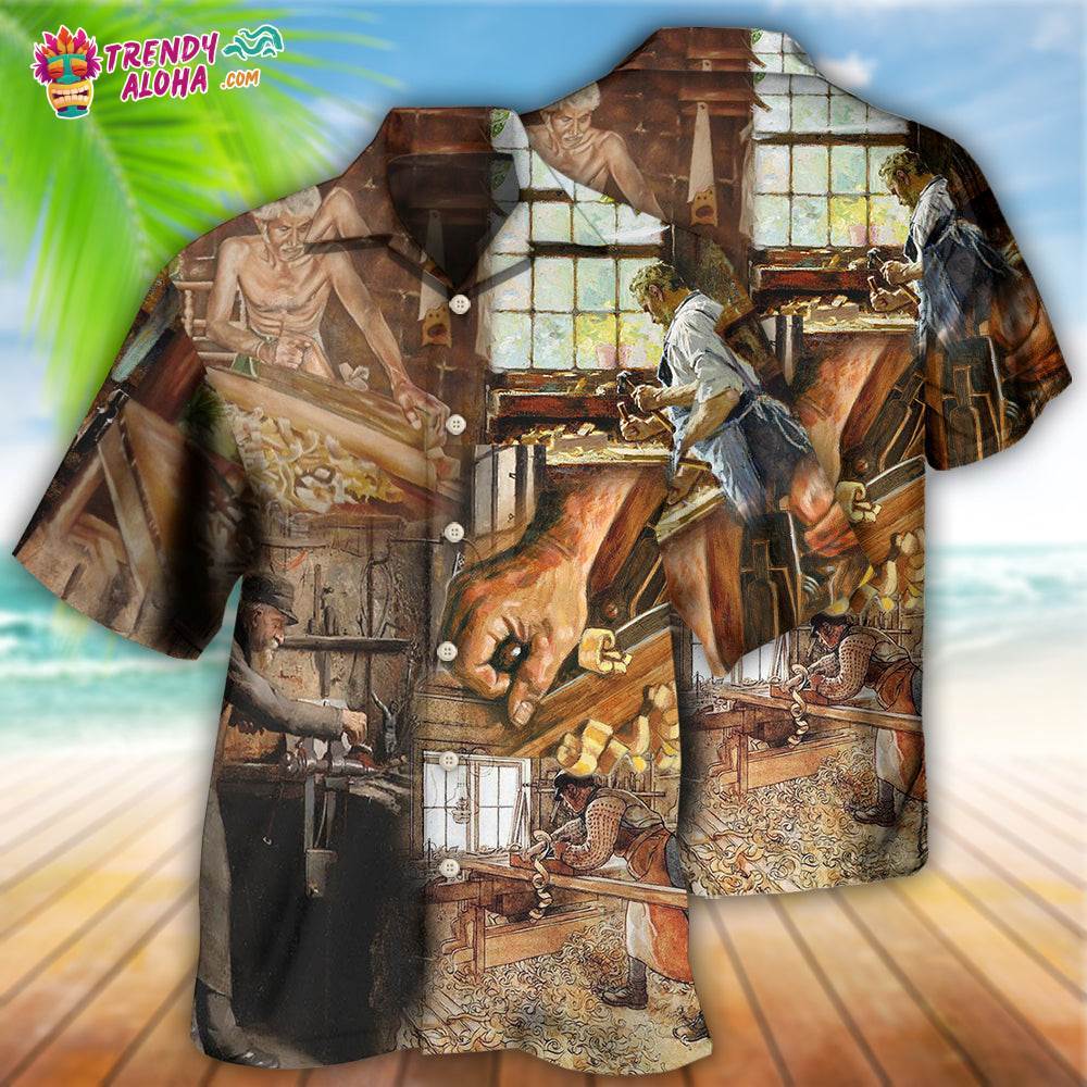 Carpenter Busy Work Hawaiian Shirt – Trendy Aloha