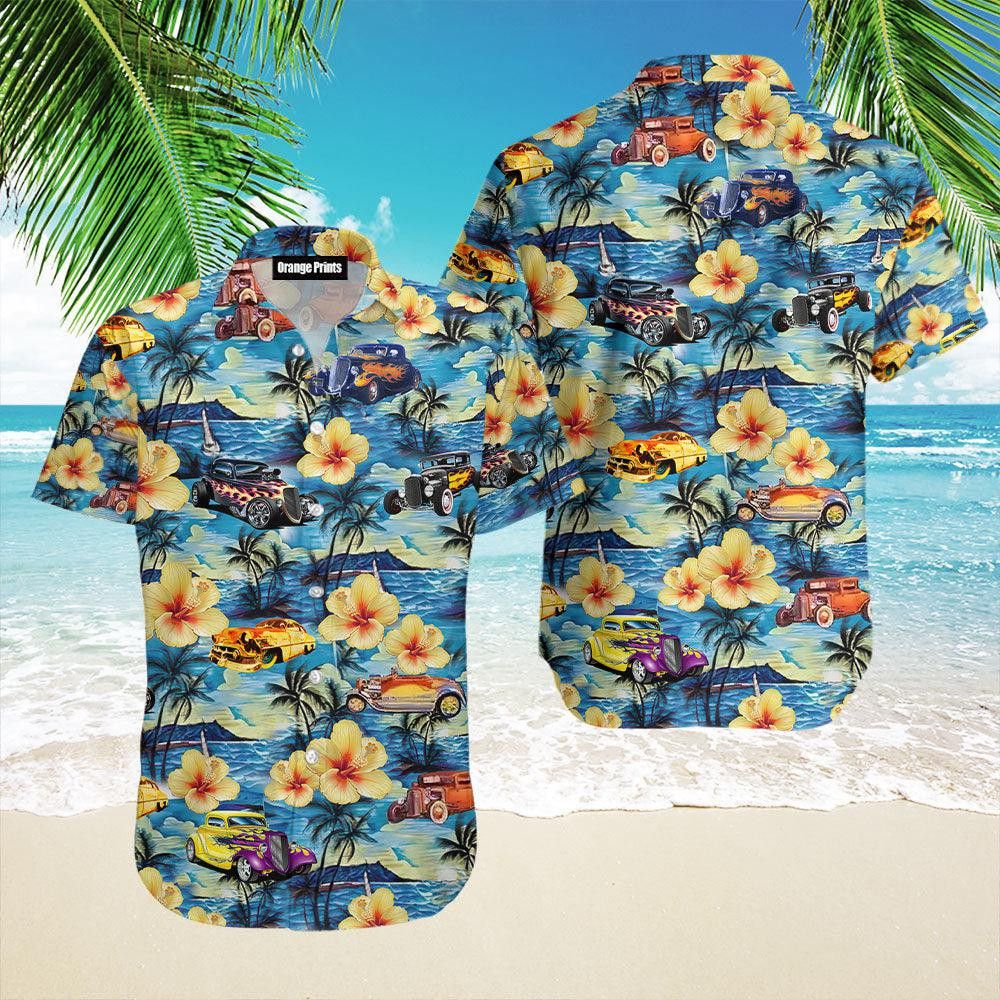Cars In Hawaii Trendy Hawaiian Shirt