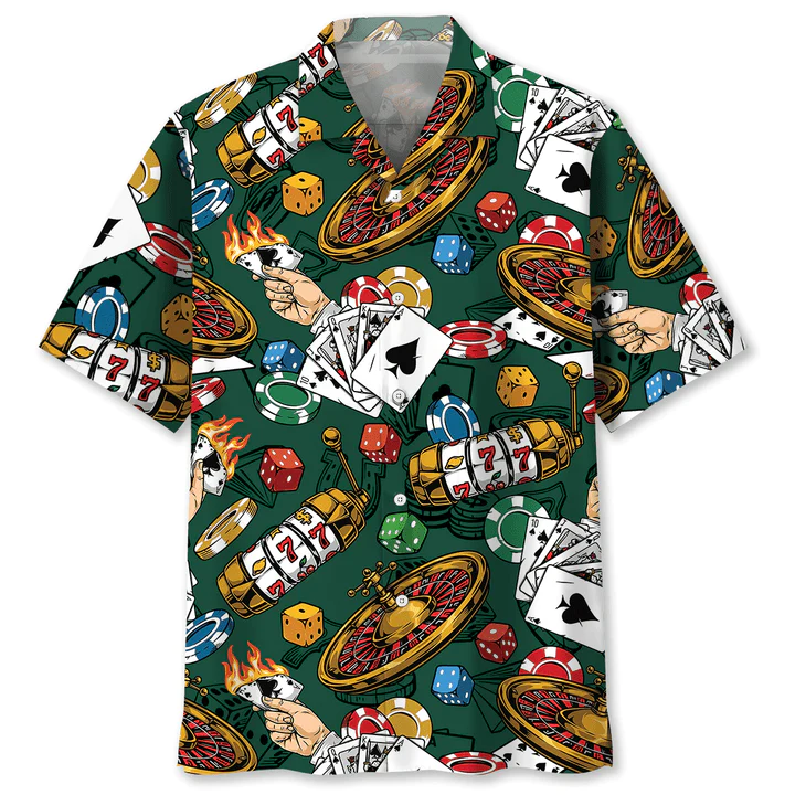 Casino Vintage Trendy Hawaiian Shirt Casino Vintage Trendy Hawaiian Shirt