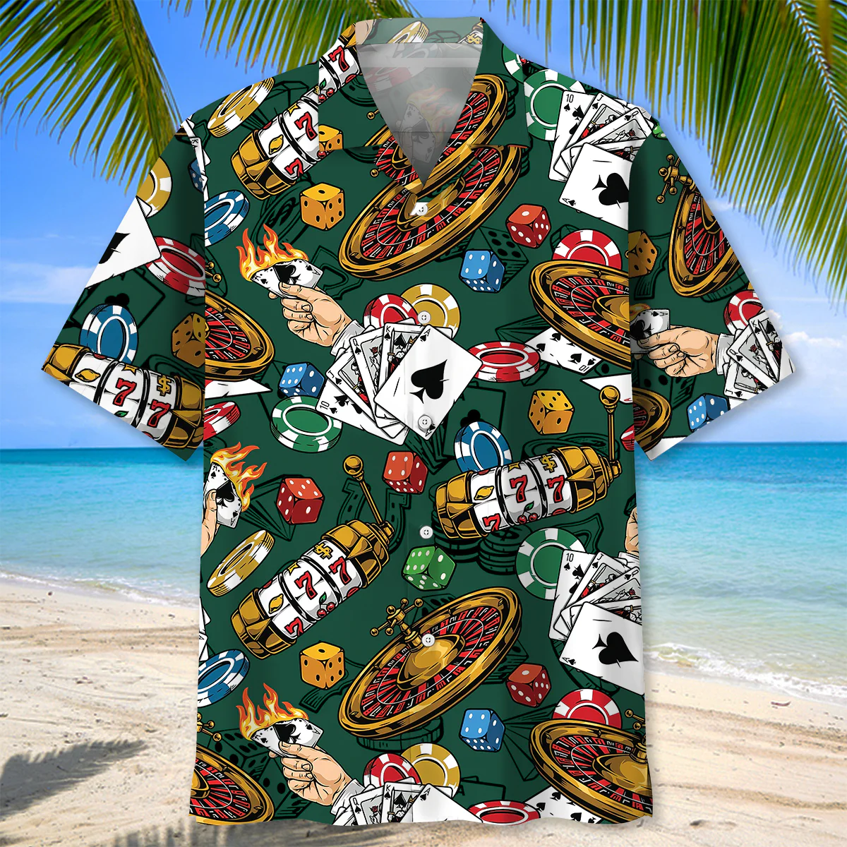Casino Vintage Trendy Hawaiian Shirt