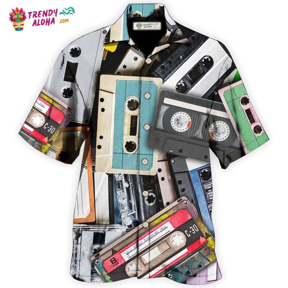 Cassette Music Lover Hawaiian Shirt – Trendy Aloha Cassette Music Lover Hawaiian Shirt – Trendy Aloha