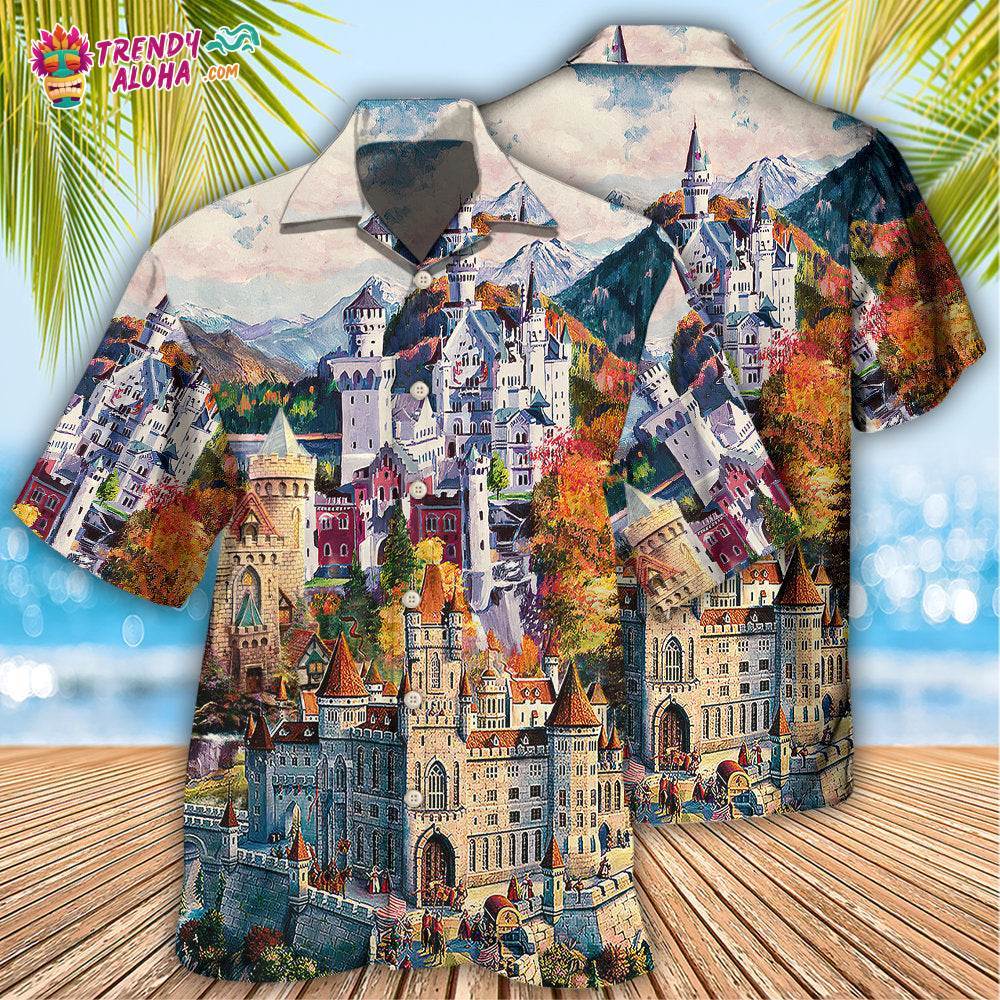 Castle Old Memmories Castles Hawaiian Shirt – Trendy Aloha