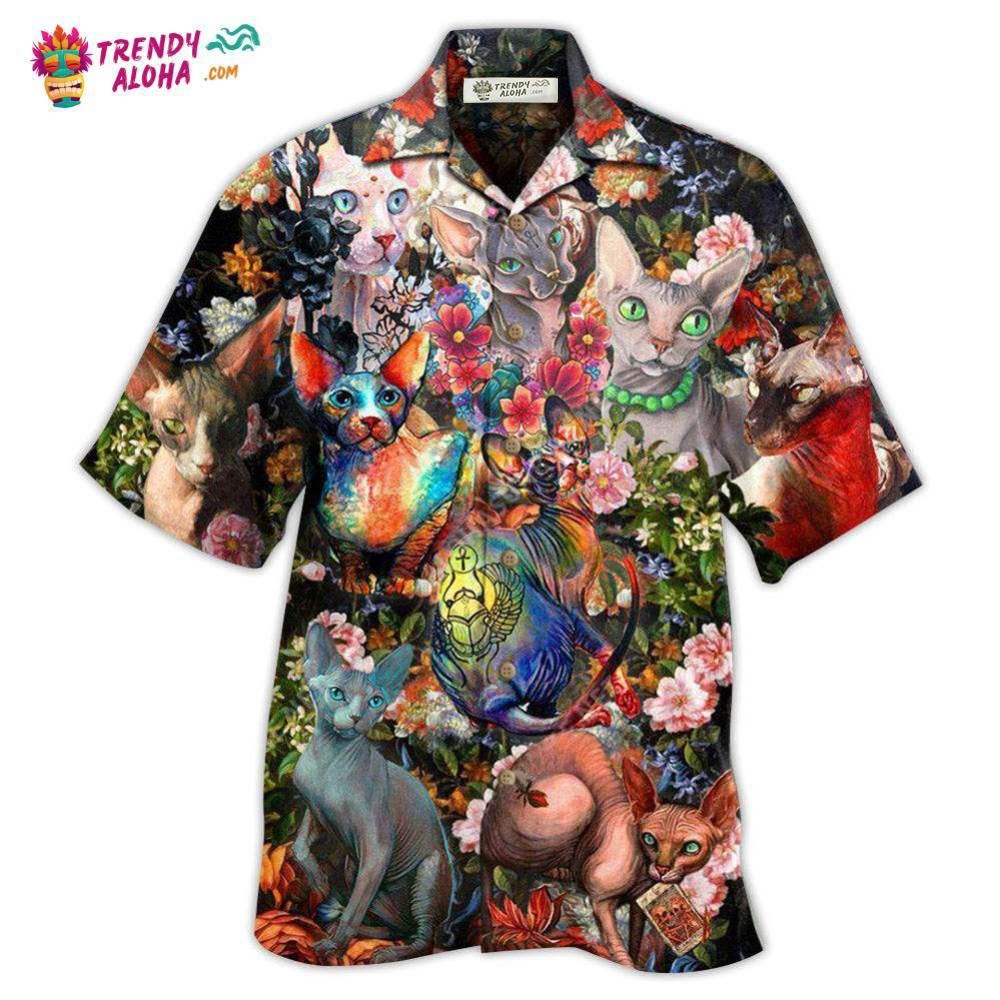 Cat All I Need Is Sphynx Cats Hawaiian Shirt – Trendy Aloha Cat All I Need Is Sphynx Cats Hawaiian Shirt – Trendy Aloha