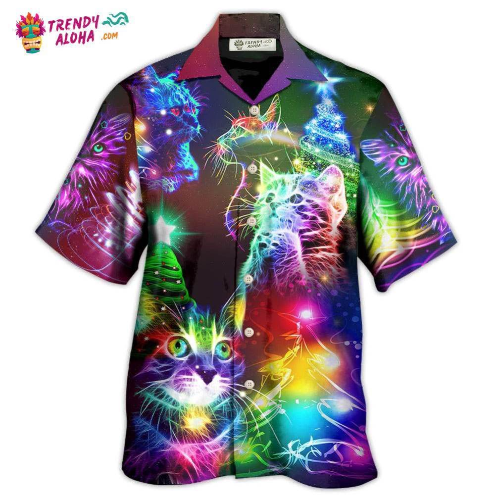 Cat Christmas Merry Everything Happy Always Hawaiian Shirt – Trendy Aloha Cat Christmas Merry Everything Happy Always Hawaiian Shirt – Trendy Aloha