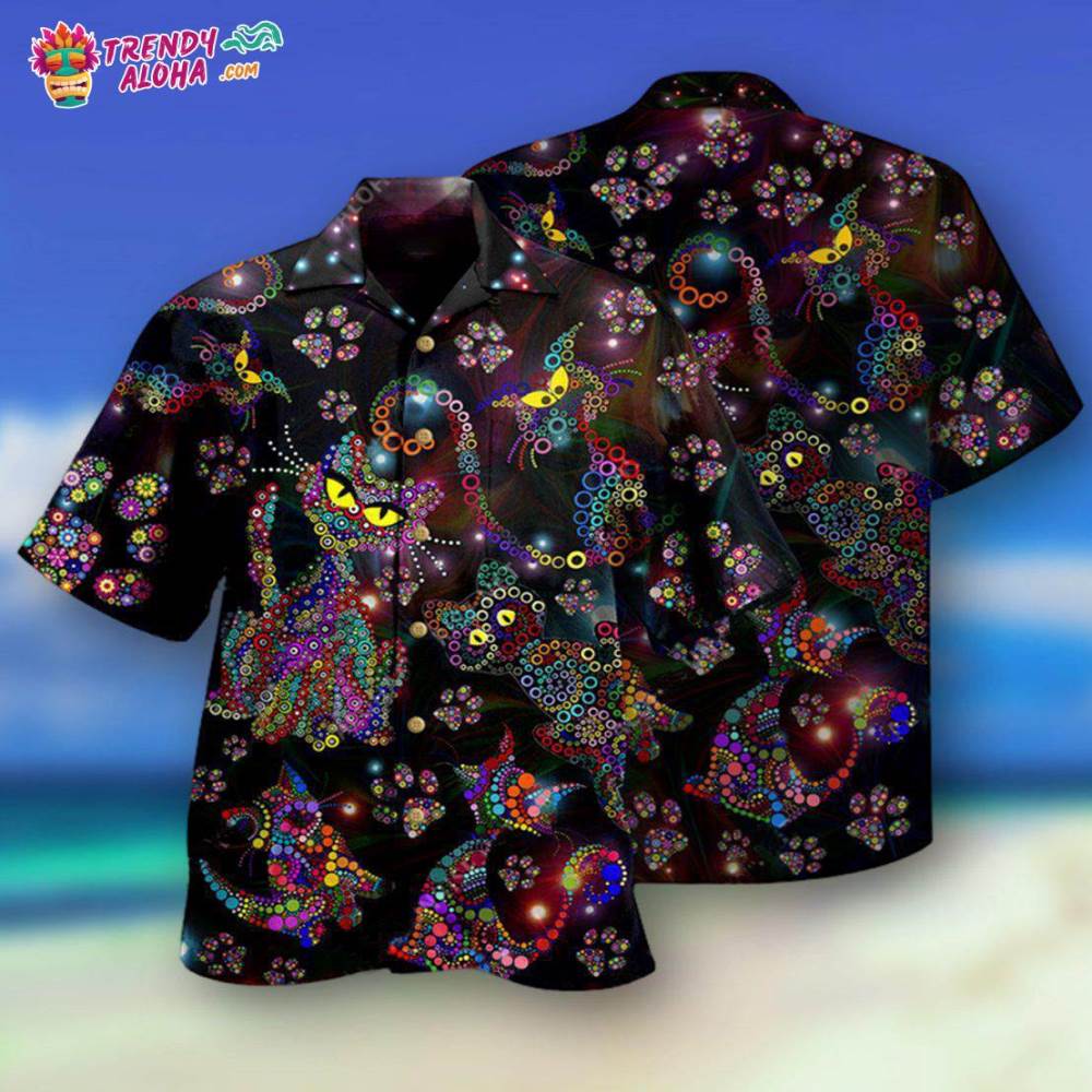 Cat Colorful Amazing Hawaiian Shirt – Trendy Aloha