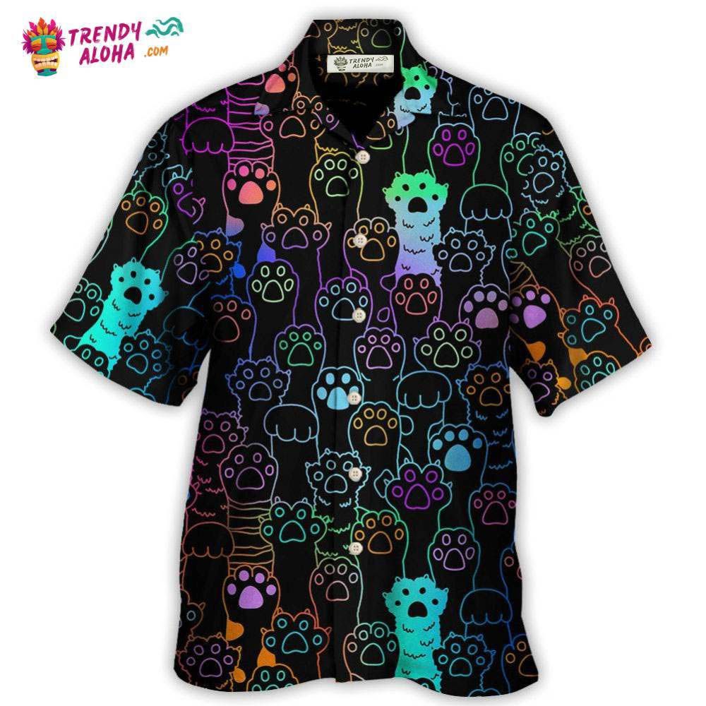 Cat Cutie Little Paw Hawaiian Shirt – Trendy Aloha Cat Cutie Little Paw Hawaiian Shirt – Trendy Aloha