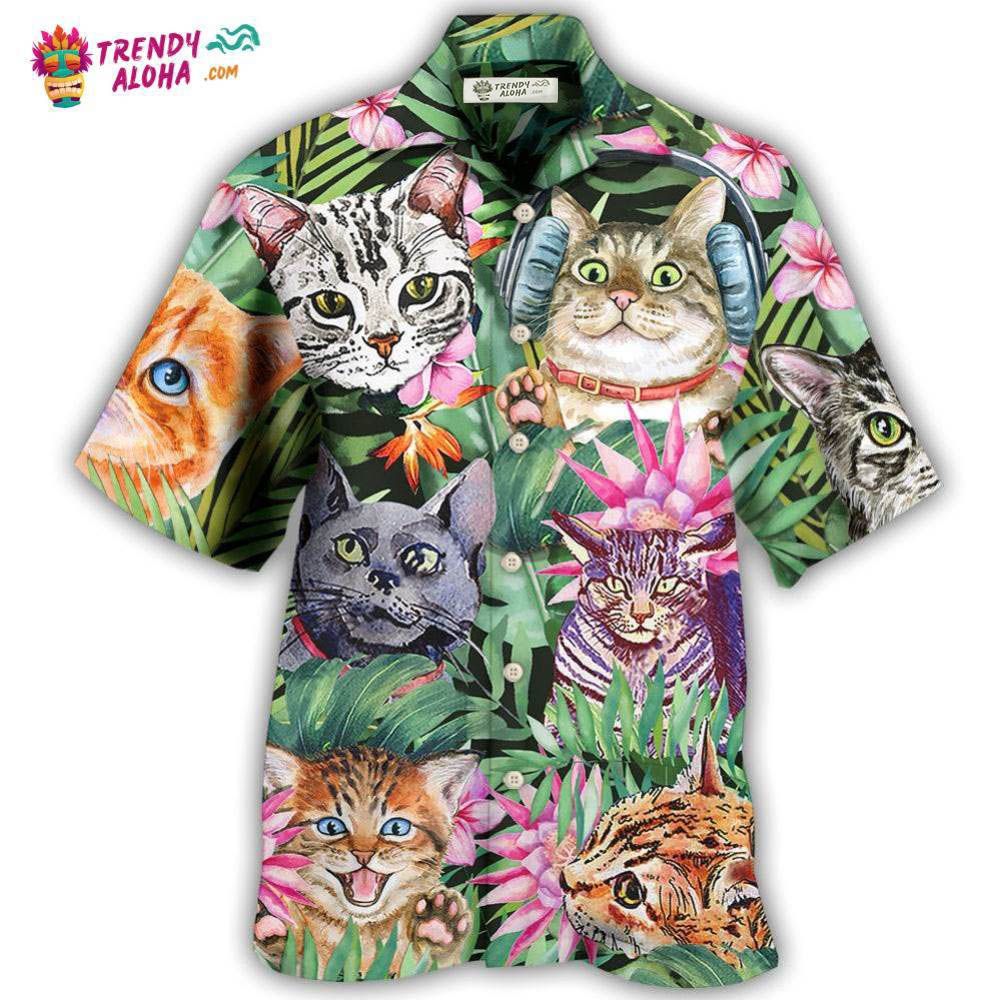 Cat Is My Life Funny Hawaiian Shirt – Trendy Aloha Cat Is My Life Funny Hawaiian Shirt – Trendy Aloha