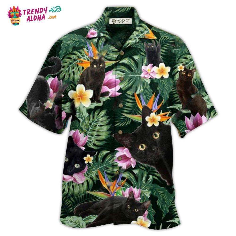 Cat Powered By Cat Hawaii Hawaiian Shirt – Trendy Aloha Cat Powered By Cat Hawaii Hawaiian Shirt – Trendy Aloha
