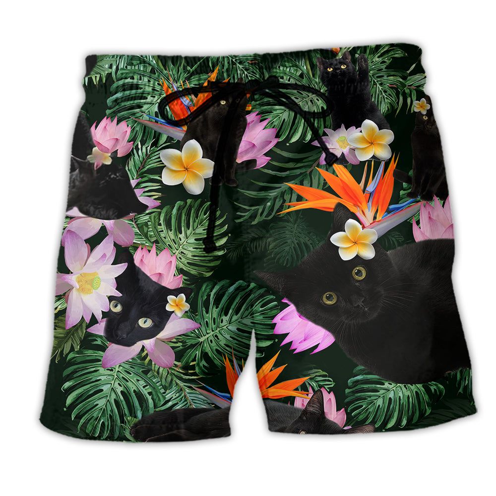 Cat Powered By Cat Hawaii Love Trendy Aloha Hawaiian Beach Shorts Cat Powered By Cat Hawaii Love Trendy Aloha Hawaiian Beach Shorts