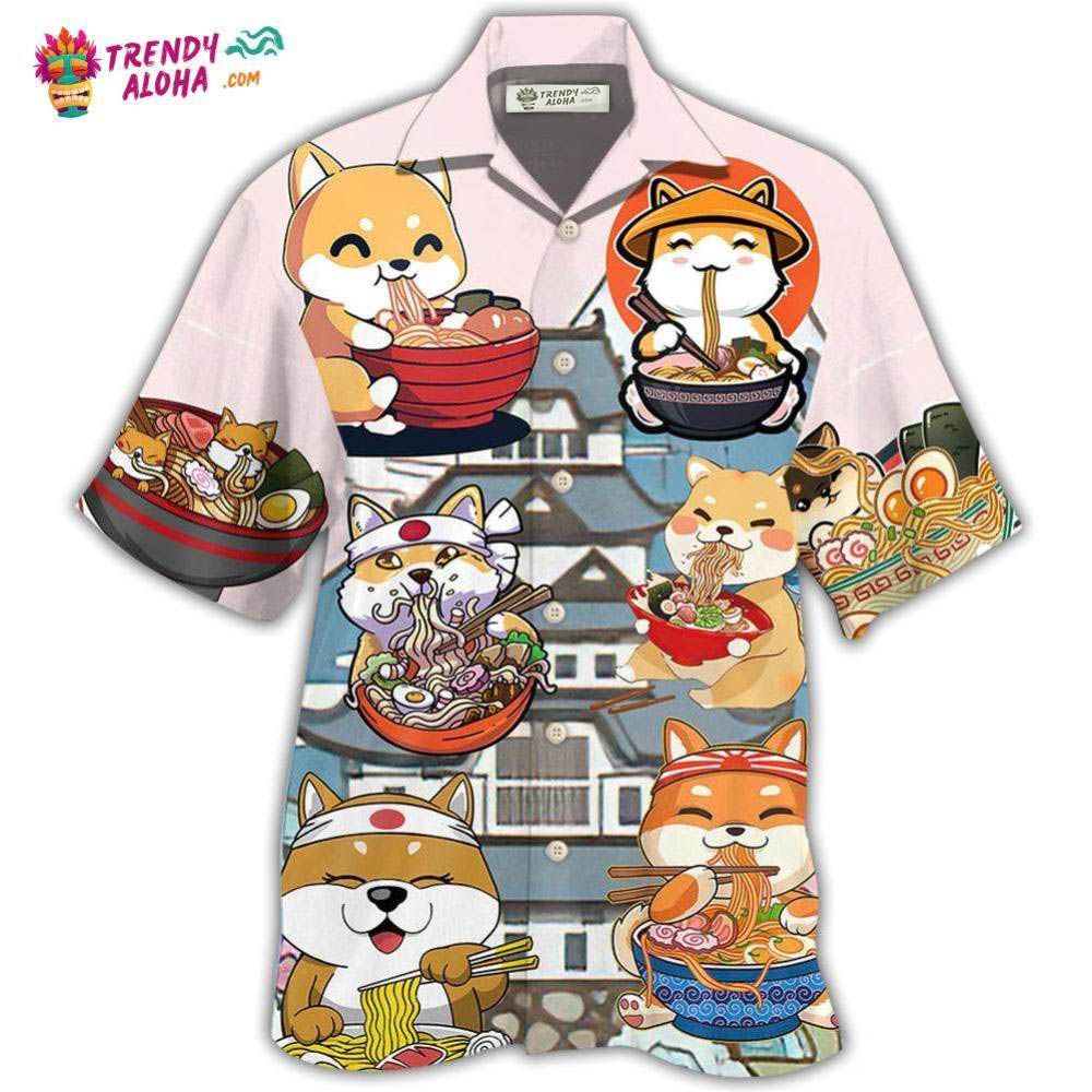 Cat Ramen Lovely Style Hawaiian Shirt – Trendy Aloha Cat Ramen Lovely Style Hawaiian Shirt – Trendy Aloha