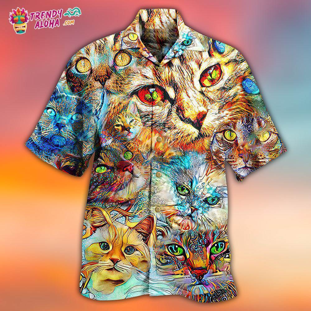 Cat Real Love Cats Hawaiian Shirt – Trendy Aloha