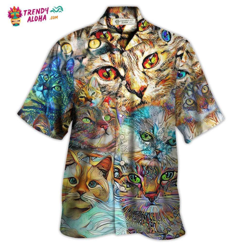 Cat Real Love Cats Hawaiian Shirt – Trendy Aloha Cat Real Love Cats Hawaiian Shirt – Trendy Aloha