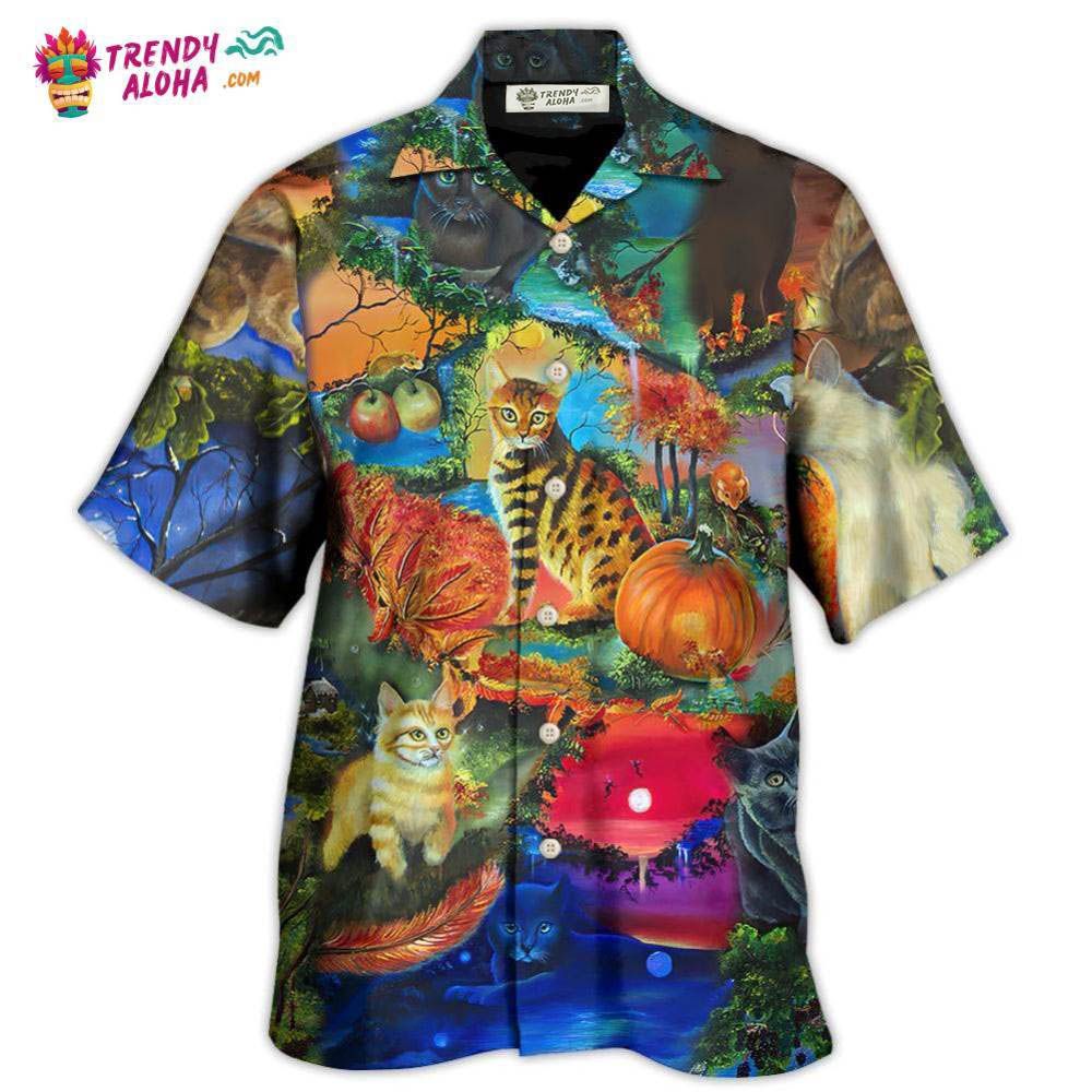 Cat Secret Another World Hawaiian Shirt – Trendy Aloha Cat Secret Another World Hawaiian Shirt – Trendy Aloha