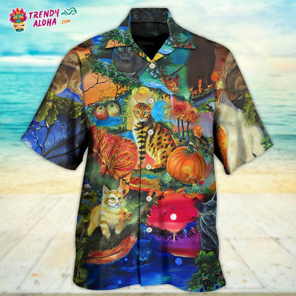 Cat Secret Another World Hawaiian Shirt – Trendy Aloha
