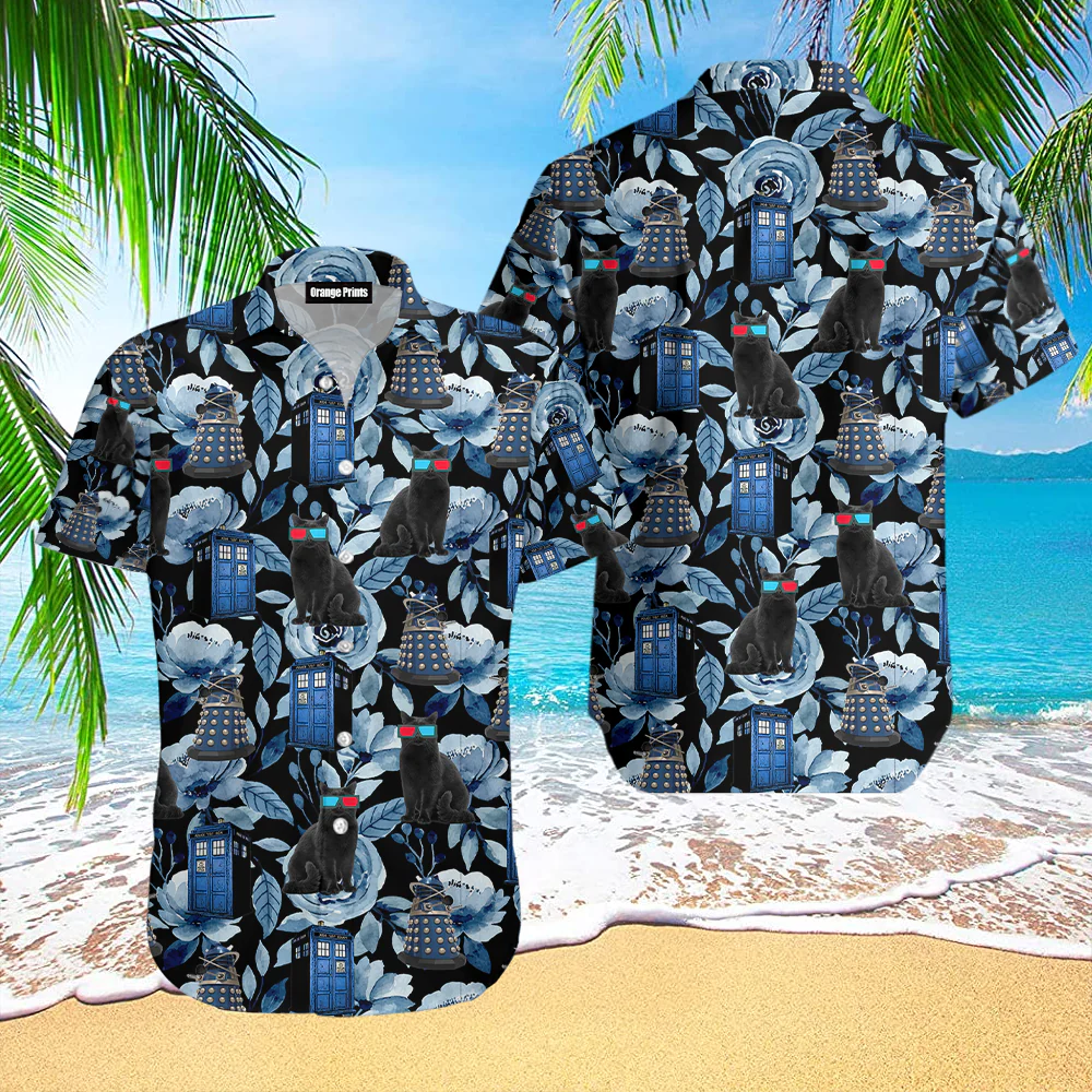 Cat Trendy Hawaiian Shirt