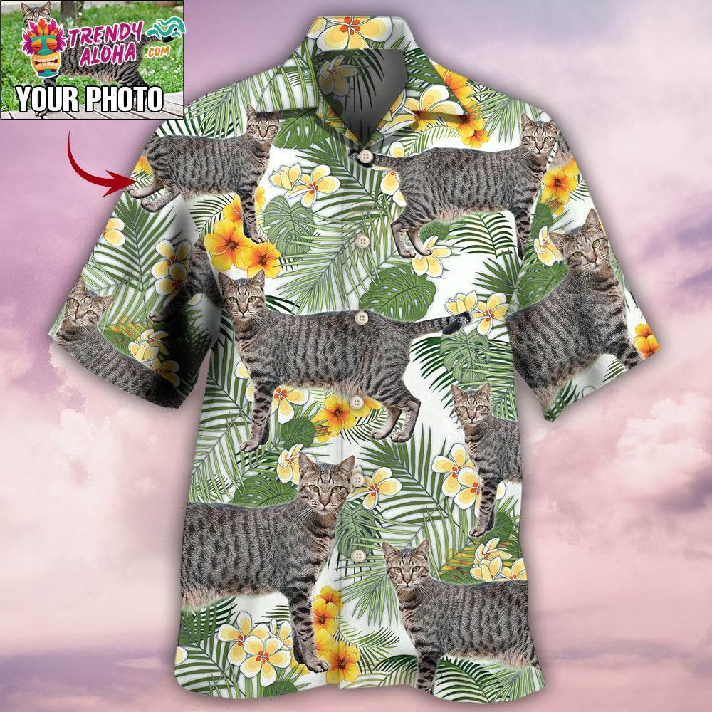 Cat Various Style Custom Photo Hawaiian Shirt – Trendy Aloha